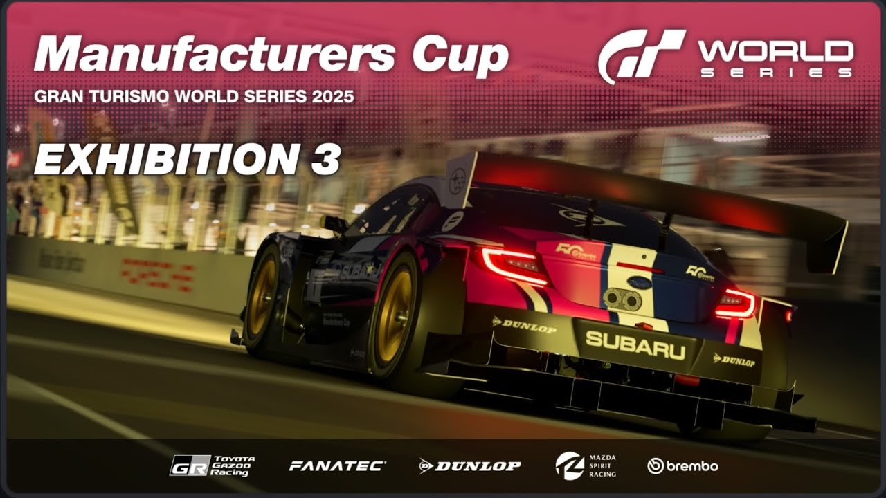 🔴 Live Gran Turismo 7 - GTWS Manufacturers Cup Round 6
