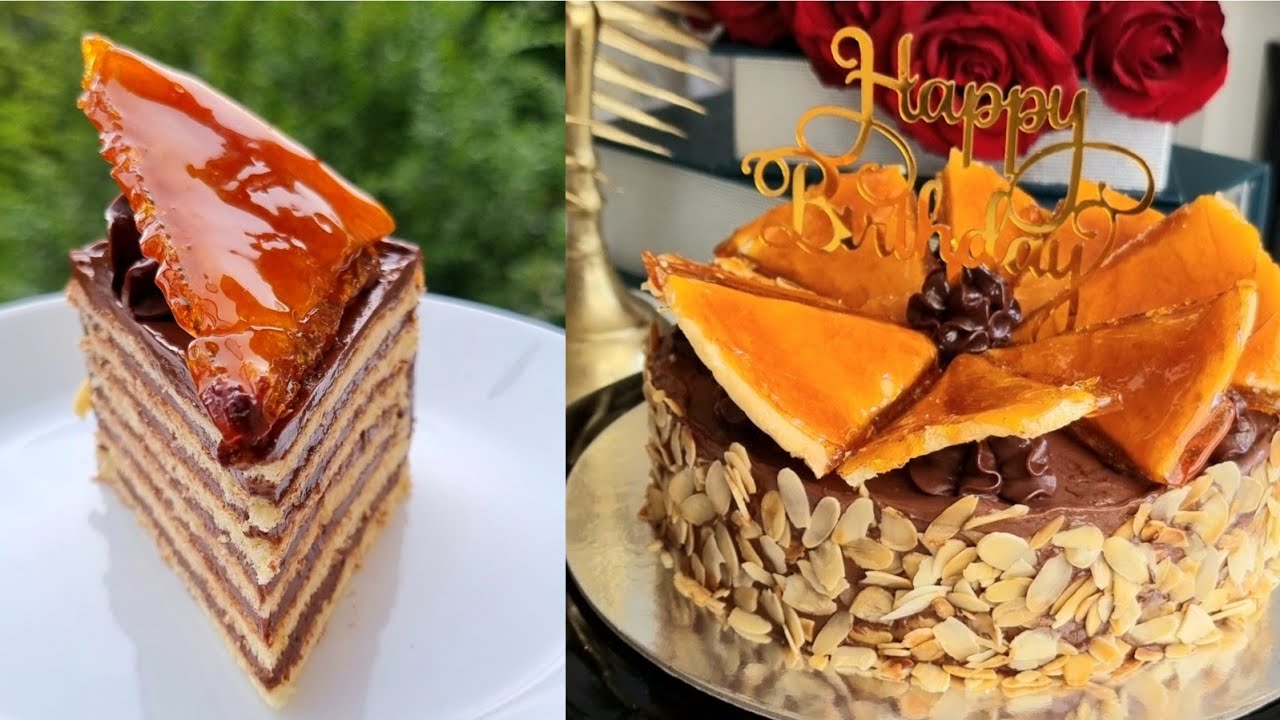 Пирог «Добош» — великолепный, сливочный и нежный десерт | Passion & Savoury