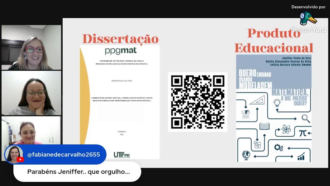 O interesse pela modelagem em uma trajetória acadêmica: da graduação ao doutorado
