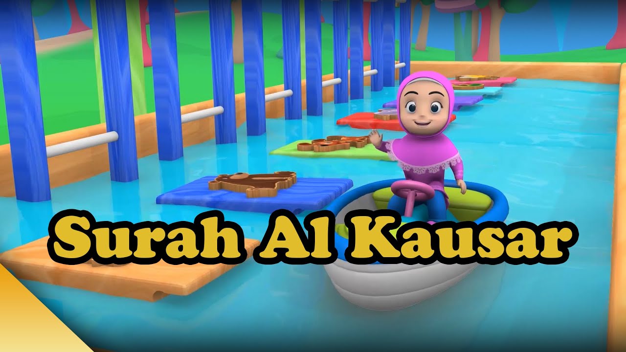 Murottal Juz 30 Surah Al Kautsar With Puzzle Animation Compilation