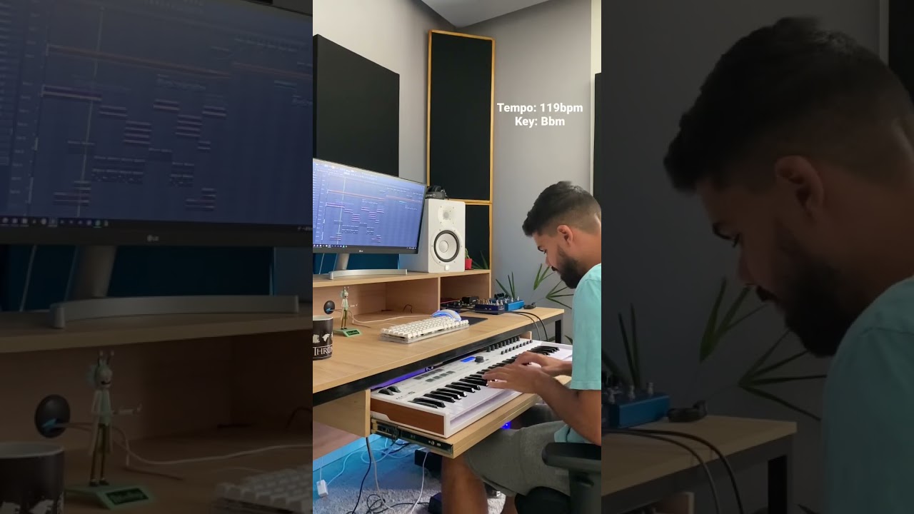 Making a smooth RnB type Beat for Bryson Tiller 🎹🔥 