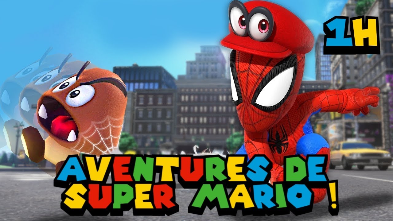 LES AVENTURES DE SUPER MARIO ! | Super Mario Bros VS Spider Man!