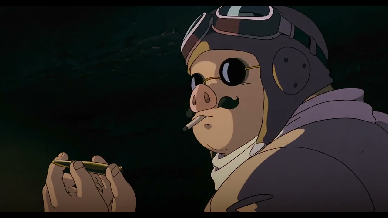 Why did you turn into a pig? | Porco Rosso