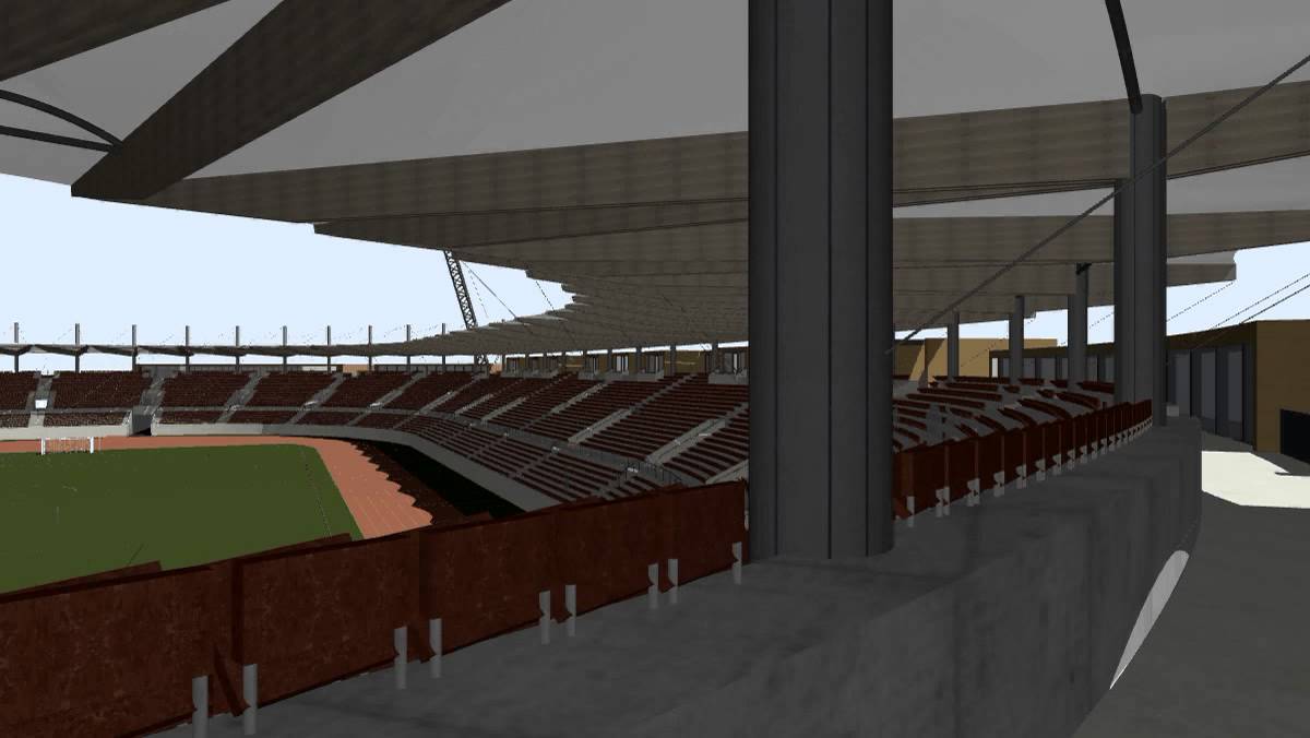 Stadionentwurf Erfurt