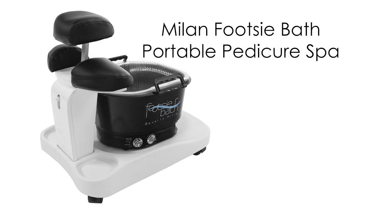 Milan Footsie Bath Portable Pedicure Spa