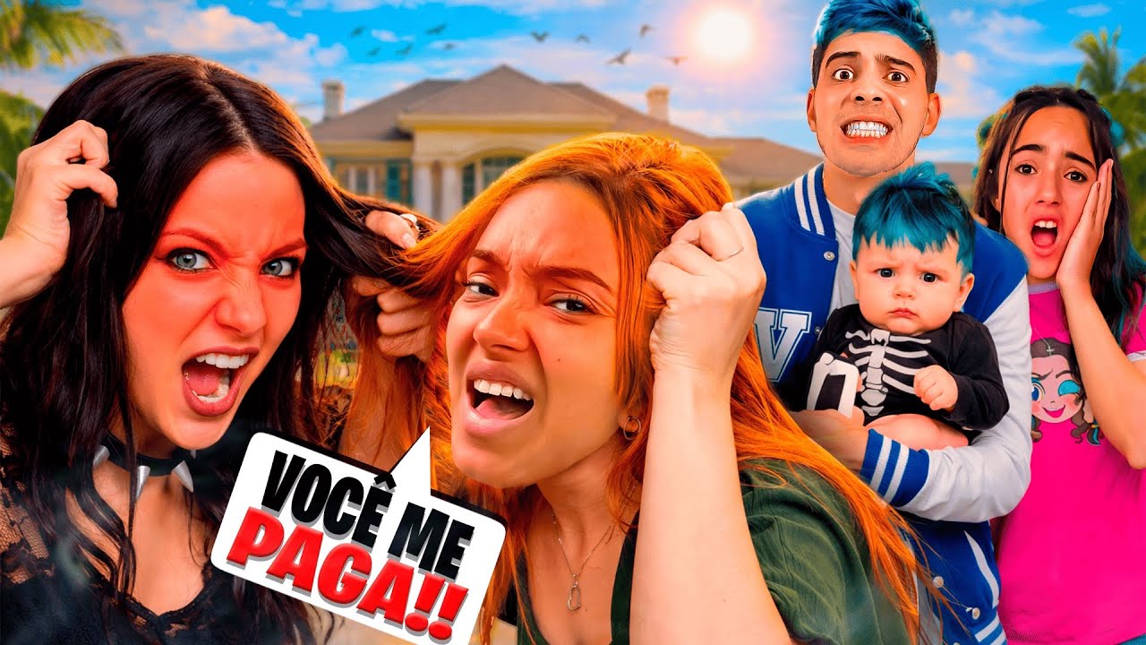 A LUA E A NAMORADA DA DARKWEB BRIGARAM FEIO!!! DEU RUIM!!