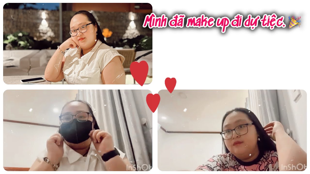 Vlog #69: Makeup để đi dự tiệc và dưỡng da. ❤️