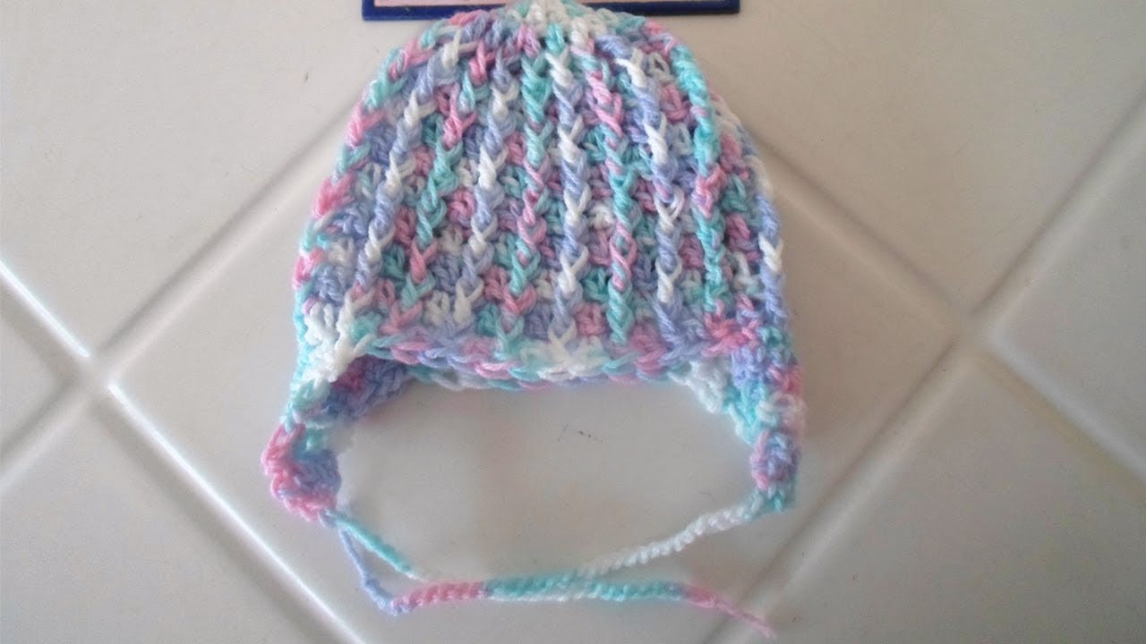 DIY - APRENDA HOJE COMO FAZER TOUCA DE CROCHÊ PARA BEBÊS - PASSO A PASSO