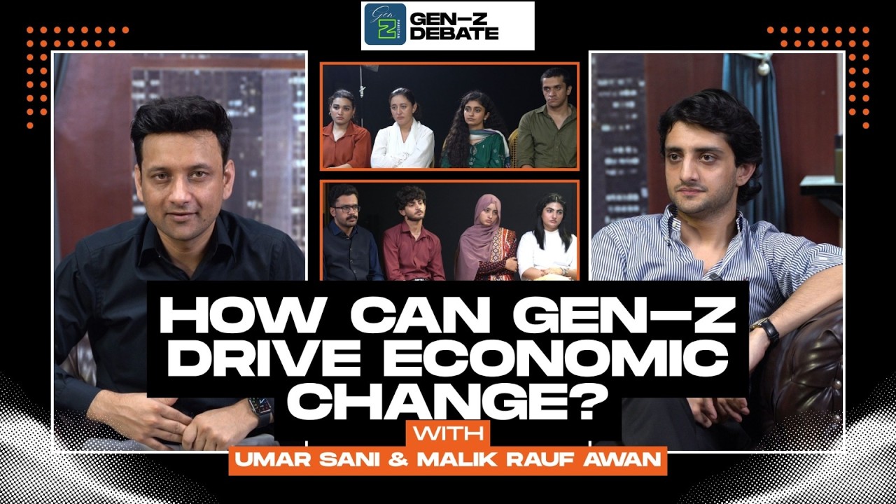Broken System Ko Gen Z Kaise Badle? | The Gen Z Debate | Umer Sani & Malik Rauf Awan