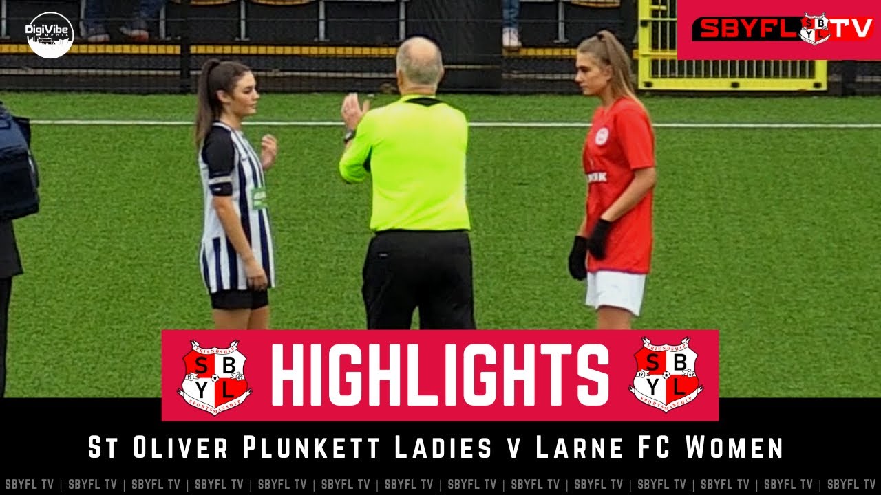 St Oliver Plunkett v Ladies Larne FC Women - Under 16/17 Girls Divisional Cup Final - January 2023