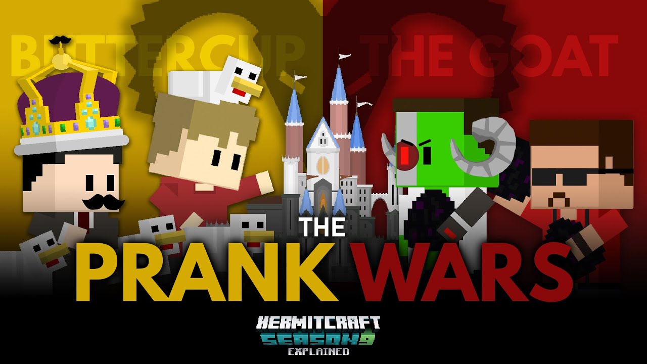 Как GRIAN спровоцировал ВОЙНУ, не построив BACK — Hermitcraft 9: Объяснение