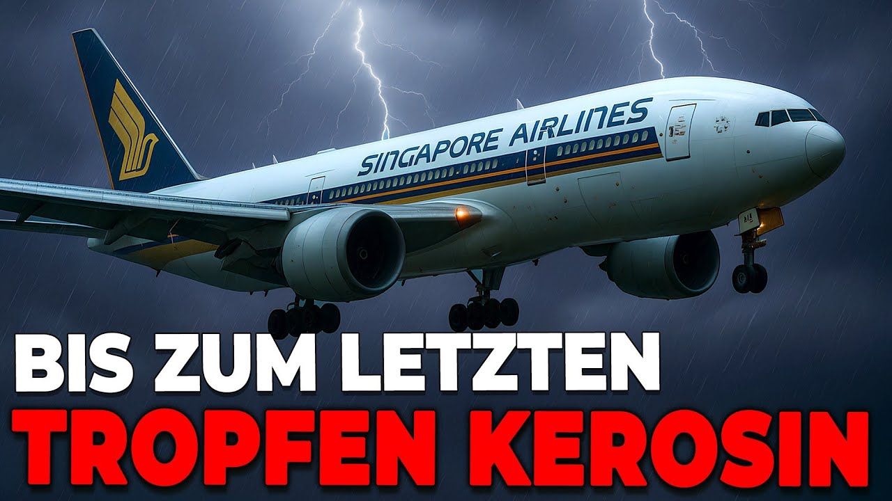 Bis zum letzten Tropfen Kerosin | Singapore Airlines Flug 319