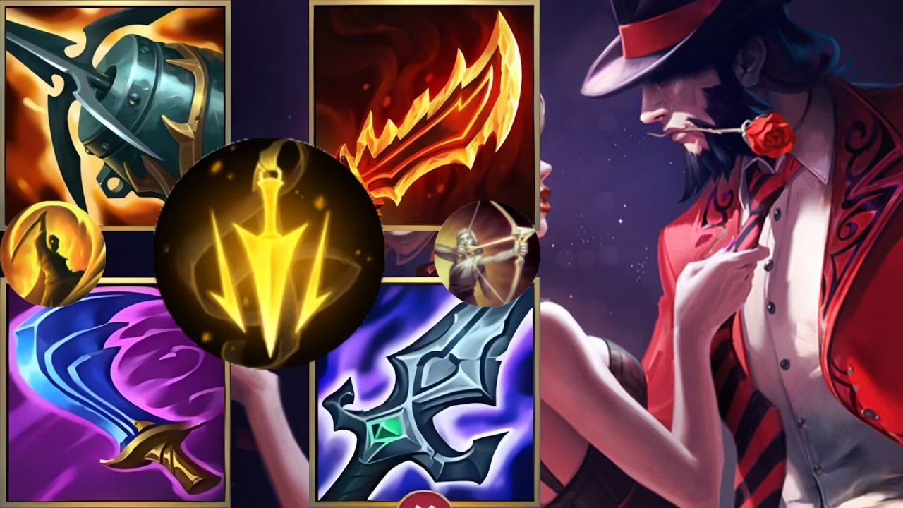 【LOL 手遊榜單大神】國服卡牌絕活哥（Wild Rift Twisted Fate）新出裝符文推薦，教你上分技巧刷野抓人思路技巧