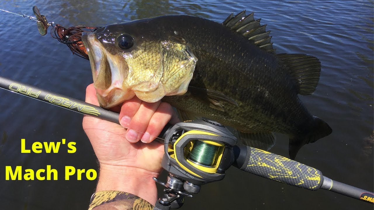 Lew's Mach Pro Baitcast Combo: Unboxing & Fishing