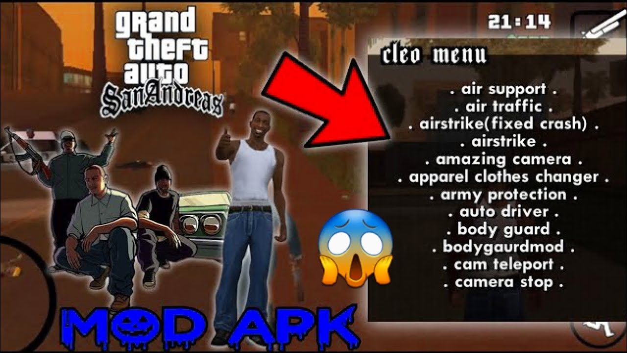 Меню мода GTA San Andreas CLEO &mdash; Установка и полное руководство 😱