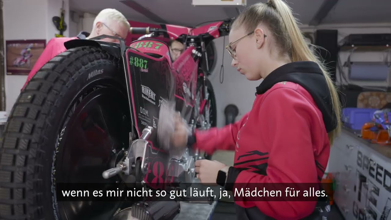 Mit Vollgas an die Weltspitze: Speedway-Talent Hannah Grunwald