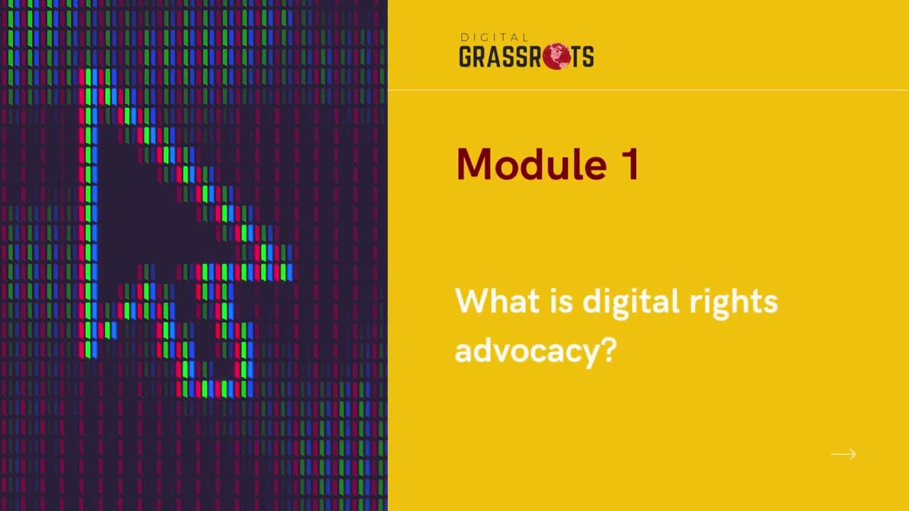 What is Digital Rights Advocacy?