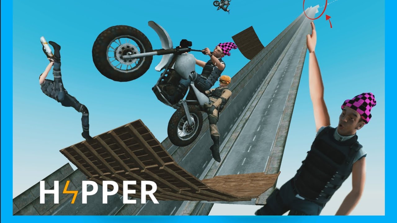 MEGA RAMPA MAP. hypper sandbox #hyppersandbox #memes #sandbox #gaming #newvideo #xd