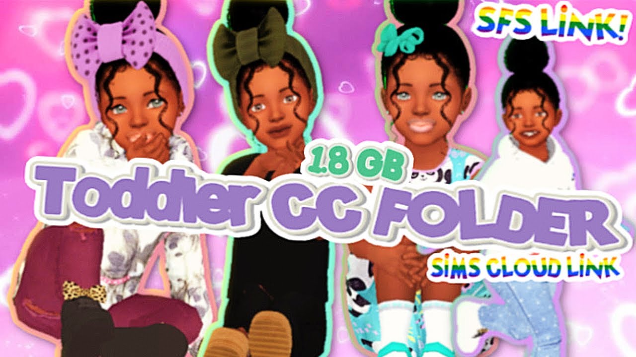 TODDLER CC FOLDER SIMS 4