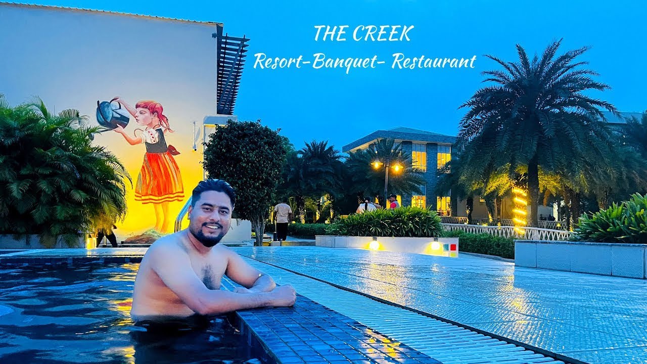 🏞️ The Creek Boutique Resort Bolpur with swimming Pool, Restaurant! | Honest Stay Experience | 