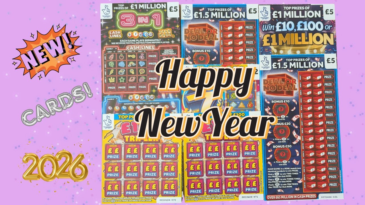 С НОВЫМ 2026 ГОДОМ! С НОВЫМИ! Картовыми карточками! Скретч-картами от Национальной лотереи Велико...