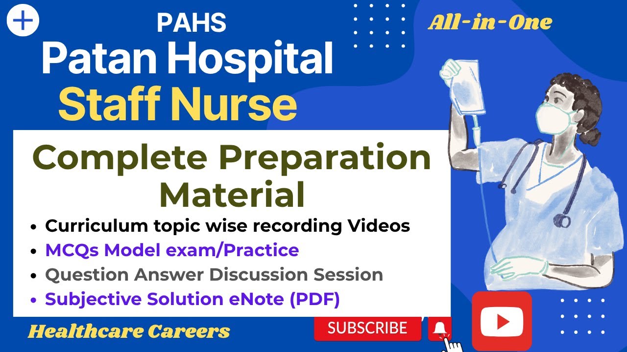 Patan Hospital - Staff Nurse Loksewa Exam Preparation | Topic-Wise Video Lectures & Online Course