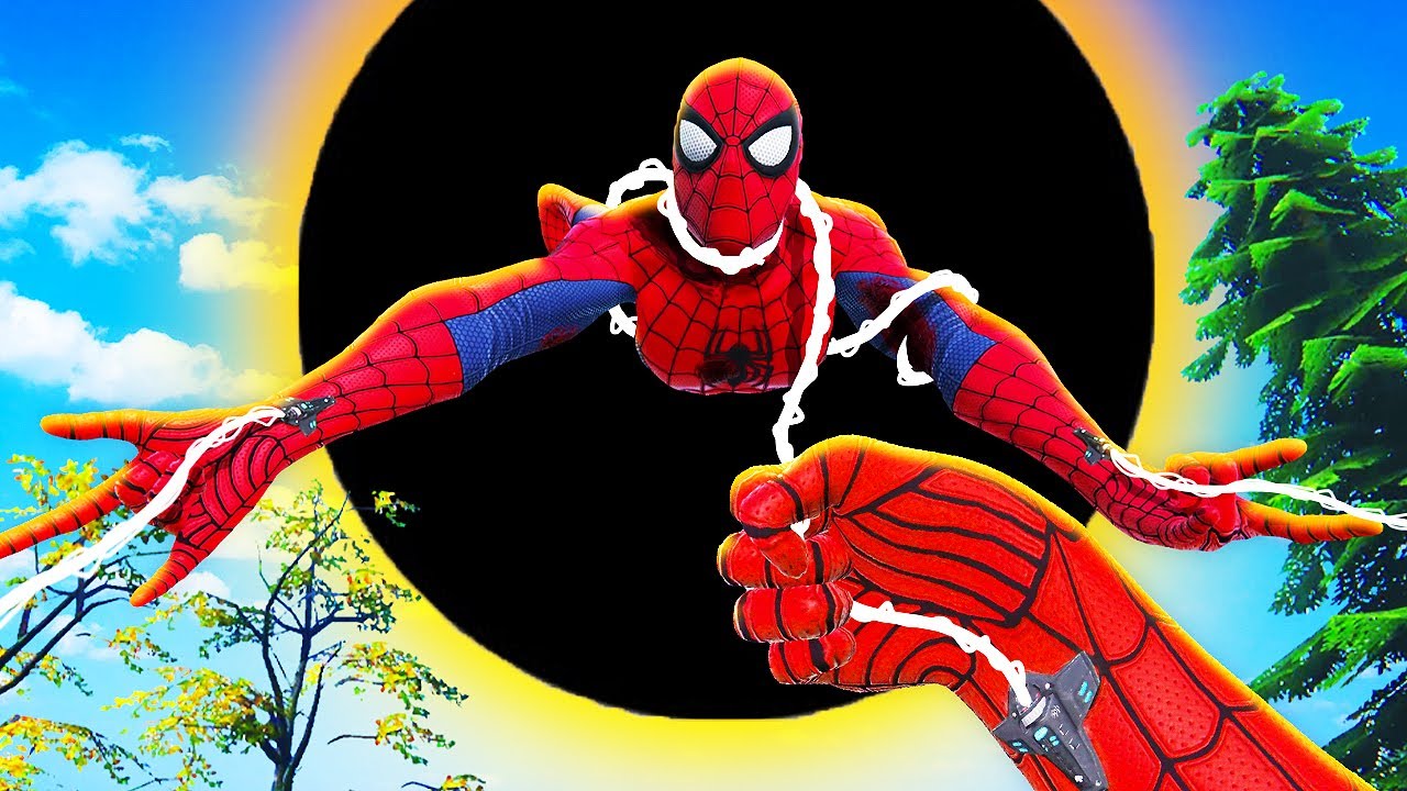 Surviving a BLACK HOLE as Spiderman (Bonelab VR Mods)