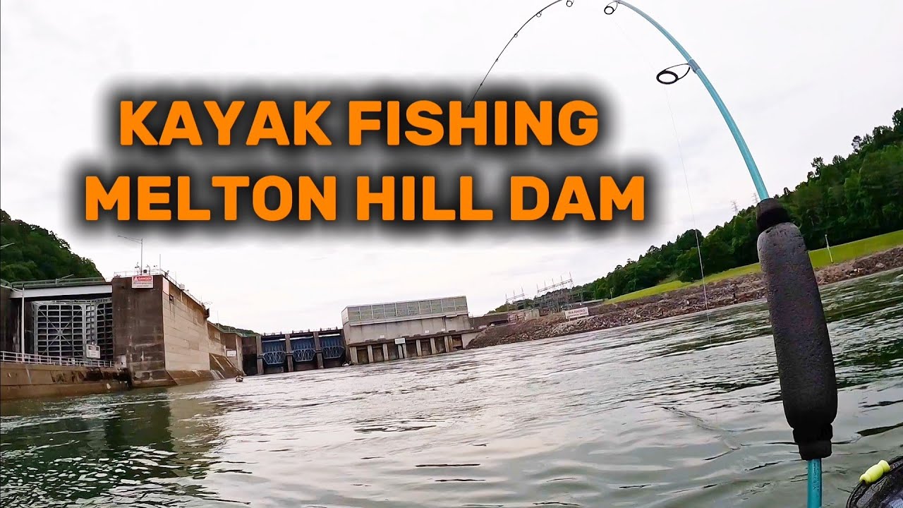 Fishing FAMOUS Dam in TN- THE MELTON HILL DAM!