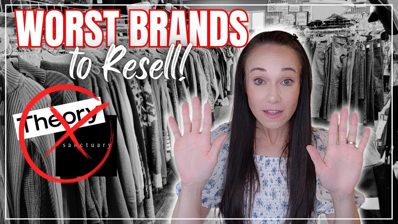 25 Brands NOT TO BUY to Resell Online! Worst Brands I'm Leaving Behind at the Thrift Store #reseller