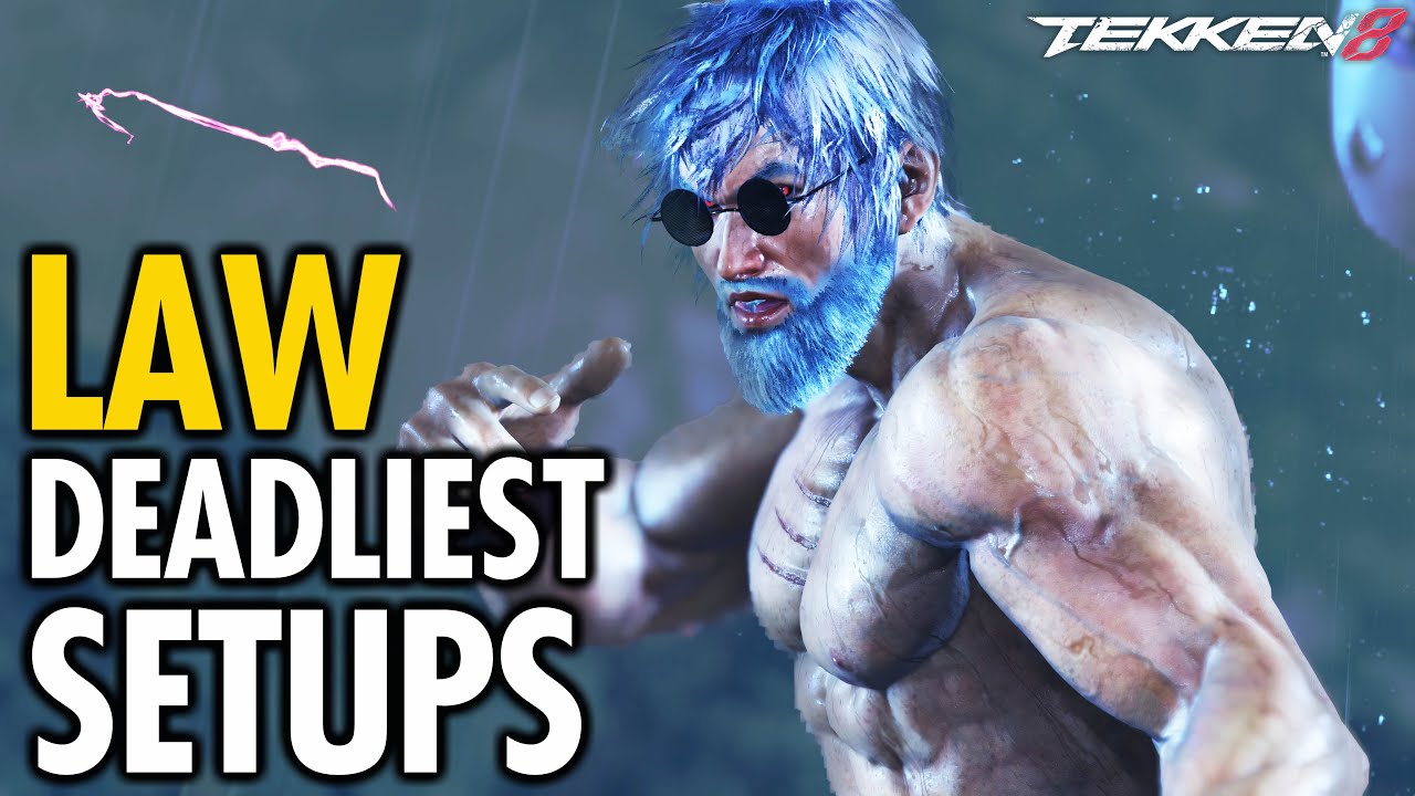 Law has most Deadliest Setups in Tekken 8