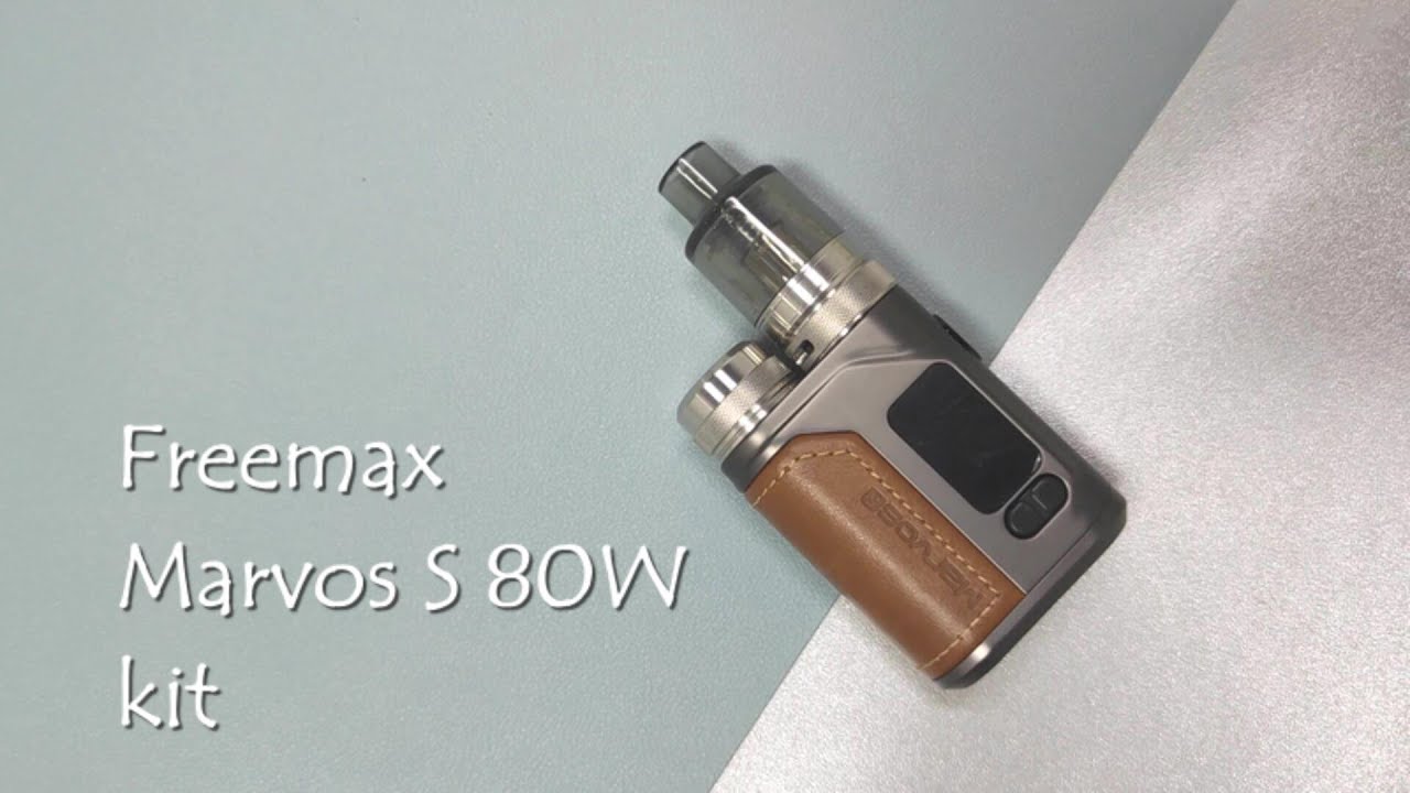 Unboxing/Freemax Marvos S 80W Kit with Marvos DTL Pod Tank 4.5ml
