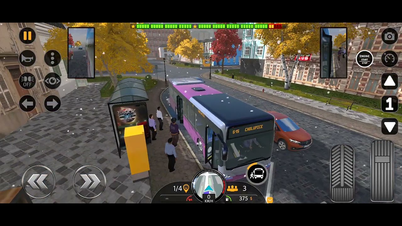 Bus simulator : EVO Prague Route 3