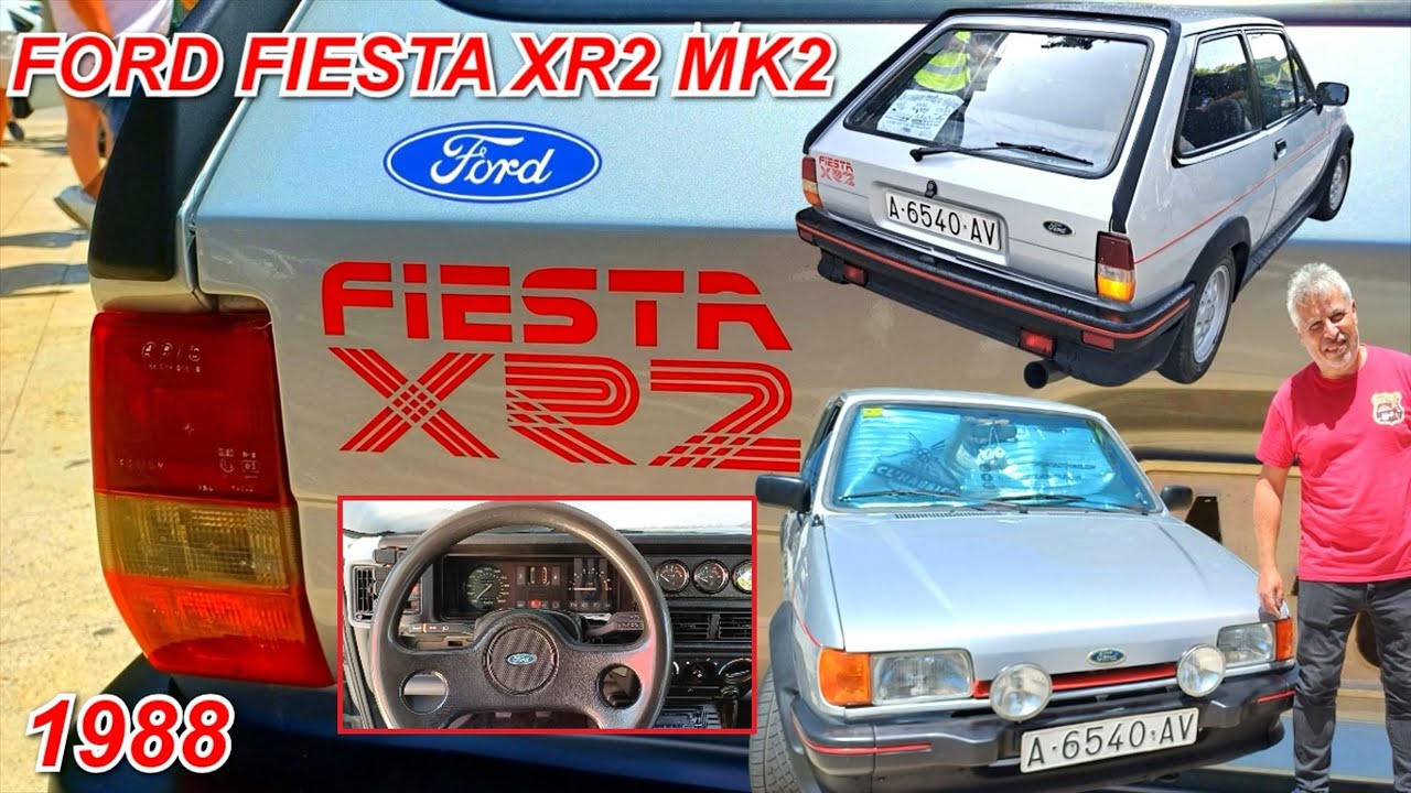 ⛽Ford Fiesta XR2 1988. El pequeño deportivo de Ford. #fordfiesta