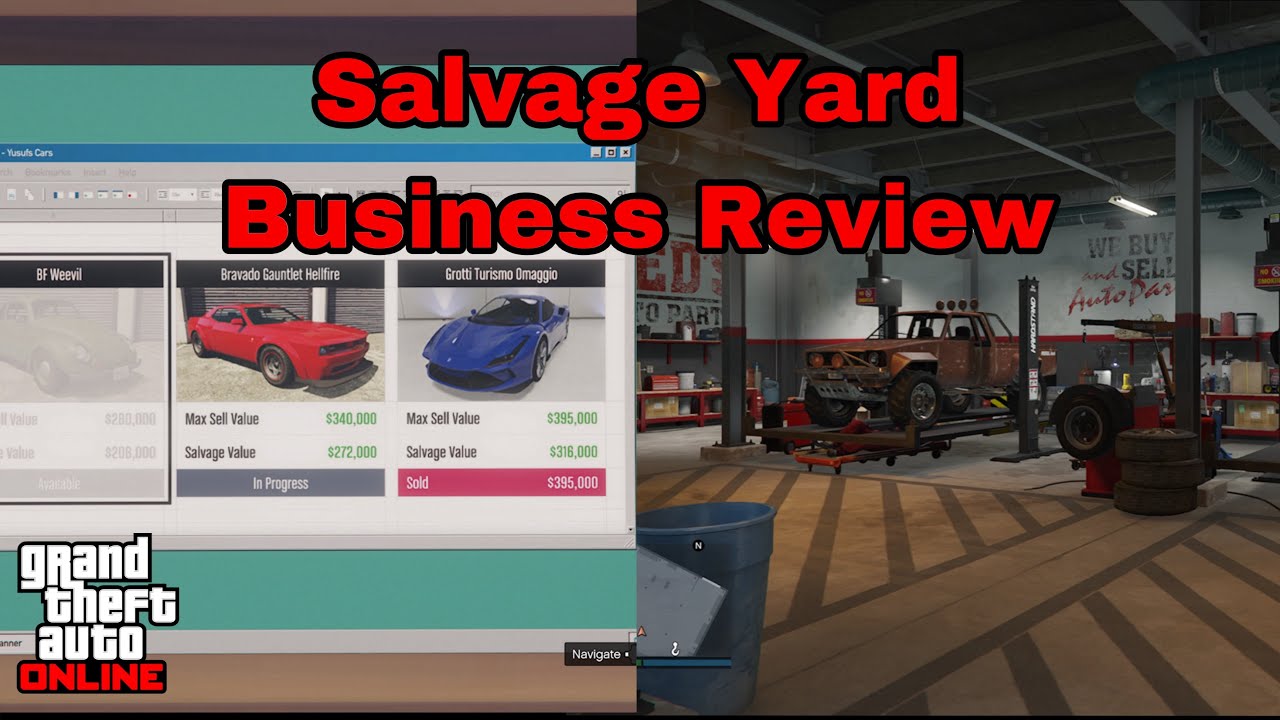 Is The New Salvage Yard Business Worth It In GTA Online¿