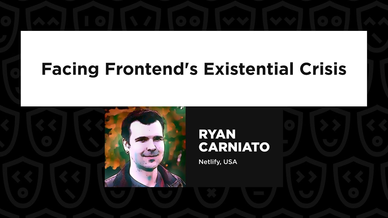 Ryan Carniato - Facing Frontend's Existential Crisis, React Summit 2024