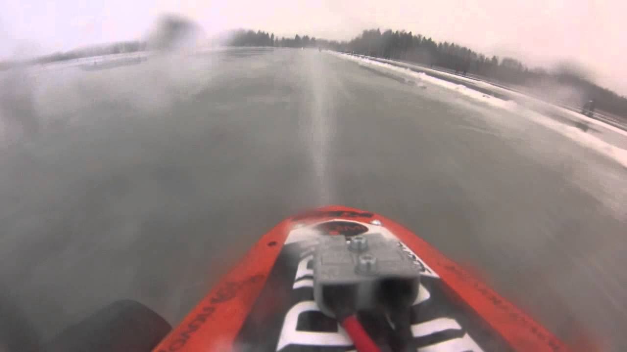 Mika Kallio - Ice Racing in Mäntsälä, Finland