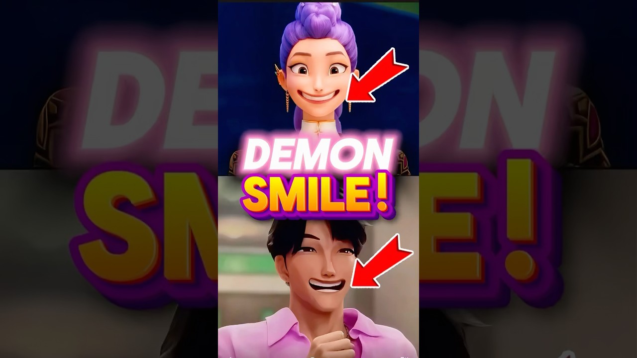 Why Rumi and Jinu Cannot Smile! #kpopdemonhunters #netflix #shorts