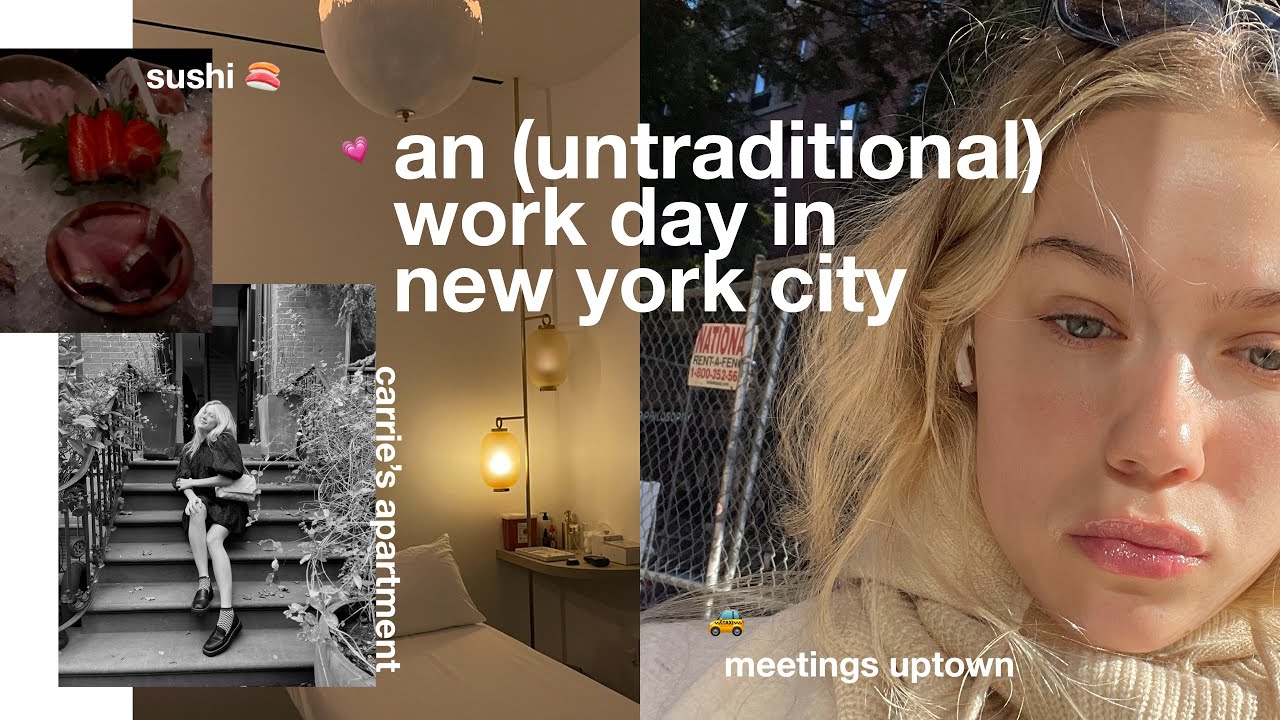 a work day in NYC: acupuncture, winter haul, gift guides, carrie bradshaw's apartment