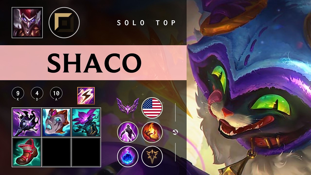 Shaco Top vs Kennen - NA Master Patch 26.04