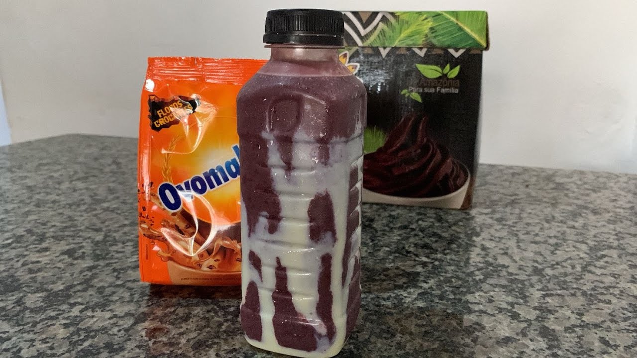 Açaí na garrafa, garrafinha de 500ML