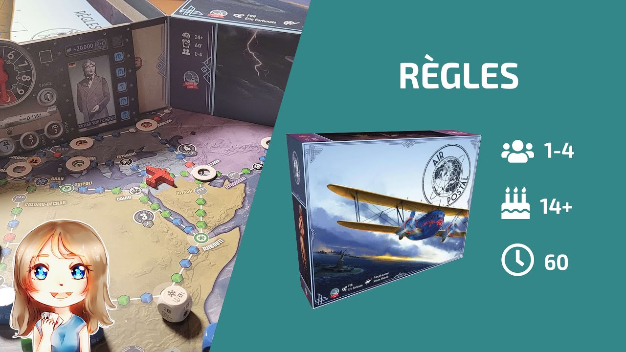 AIR POSTAL #1 | Présentation et règles du jeu