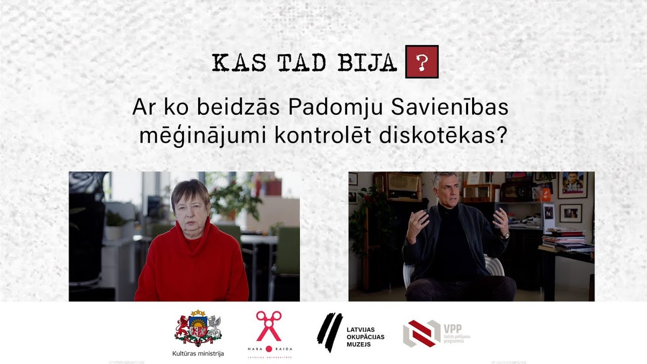 KAS TAD BIJA? Ar ko beidzās Padomju Savienības mēģinājumi kontrolēt diskotēkas