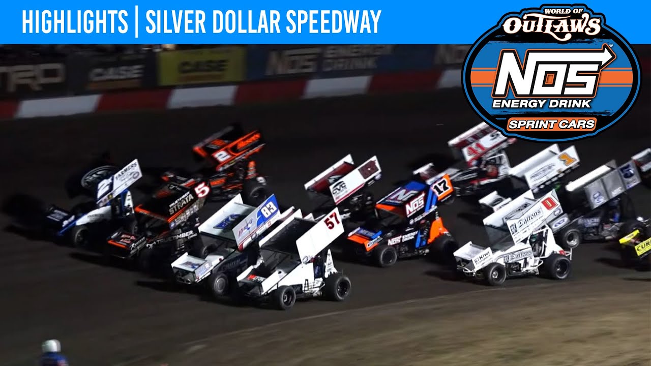 Автомобили World of Outlaws NOS Energy Drink Sprint | Автодром Silver Dollar Speedway | 8 сентябр...