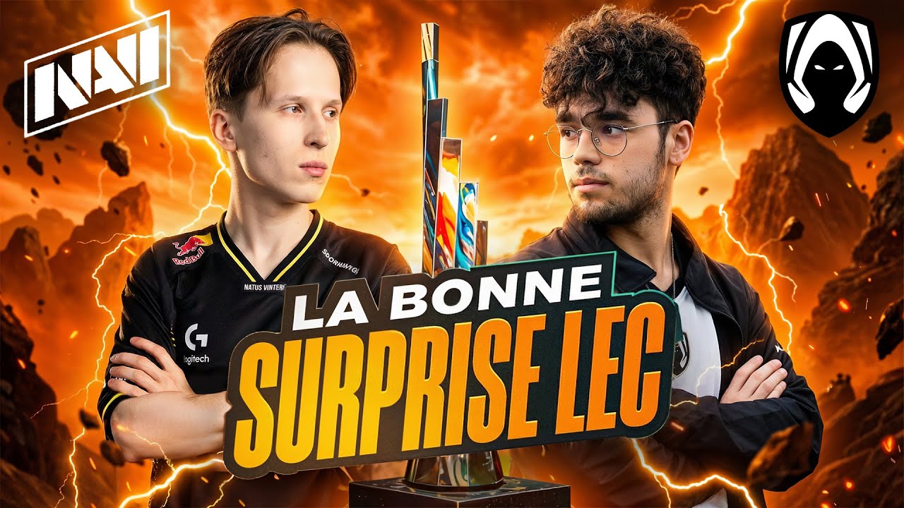 🔥LA BONNE SURPRISE LEC, JE MONTE DANS LE TRAIN🔥(NAVI VS HERETICS)