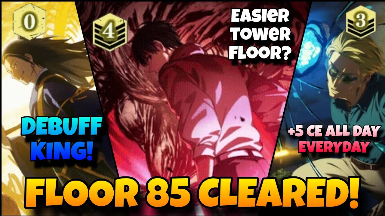 THE EASIEST NEWLY ADDED ILLUSORY TOWER FLOOR? FLOOR 85 CLEARED! | JJK Phantom Parade