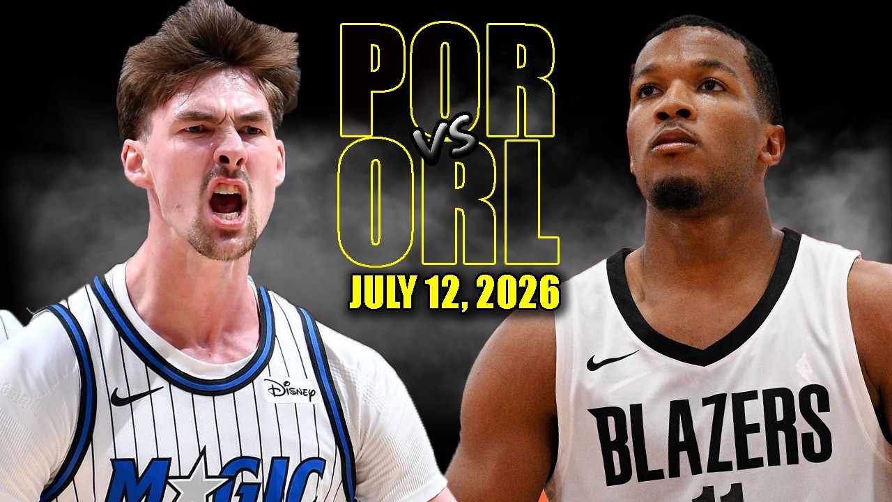 Orlando Magic vs Portland Trail Blazers Full Game Highlights - July 12, 2026 | NBA Summer League