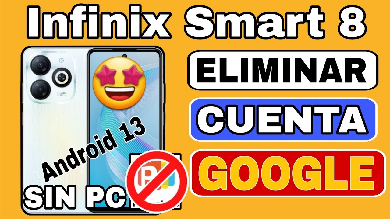 Infinix Smart 8 Eliminar Cuenta Google | seg. Julio 2025 | Infinix Smart 8 Frp Bypass Without PC 🤩