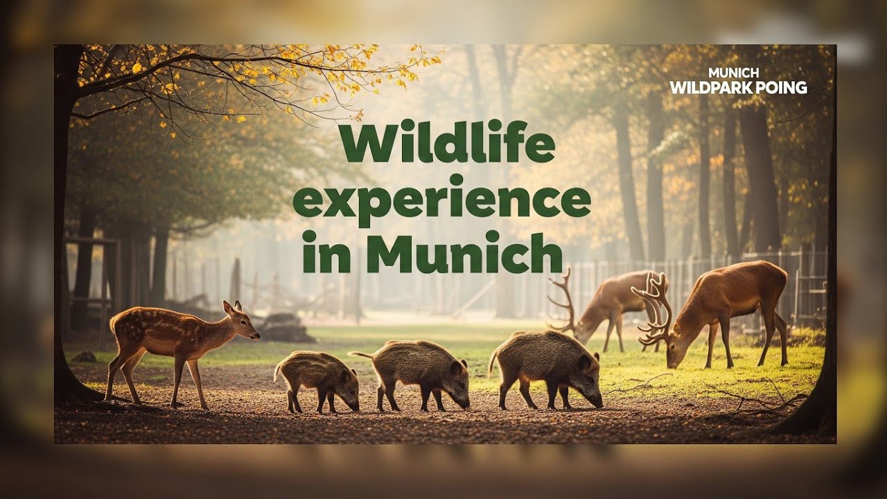 Germany’s Wildpark Poing A Real Life Forest Adventure | We Fed Deer with Our Hands! 🦌😲