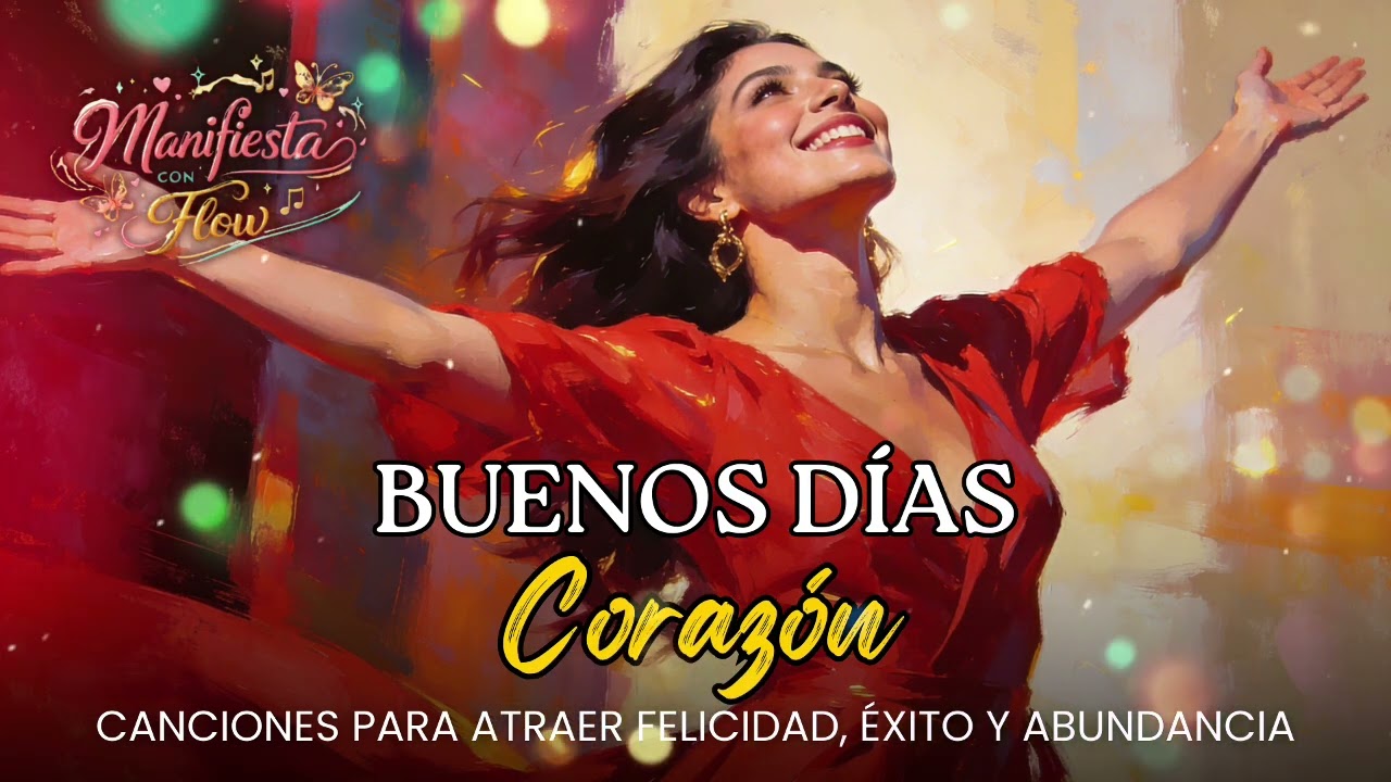 💃 Buenos Días Corazón 🌸 Música Alegre para Empezar el Día con Energía y Ritmo 💖 Manifiesta con Flow