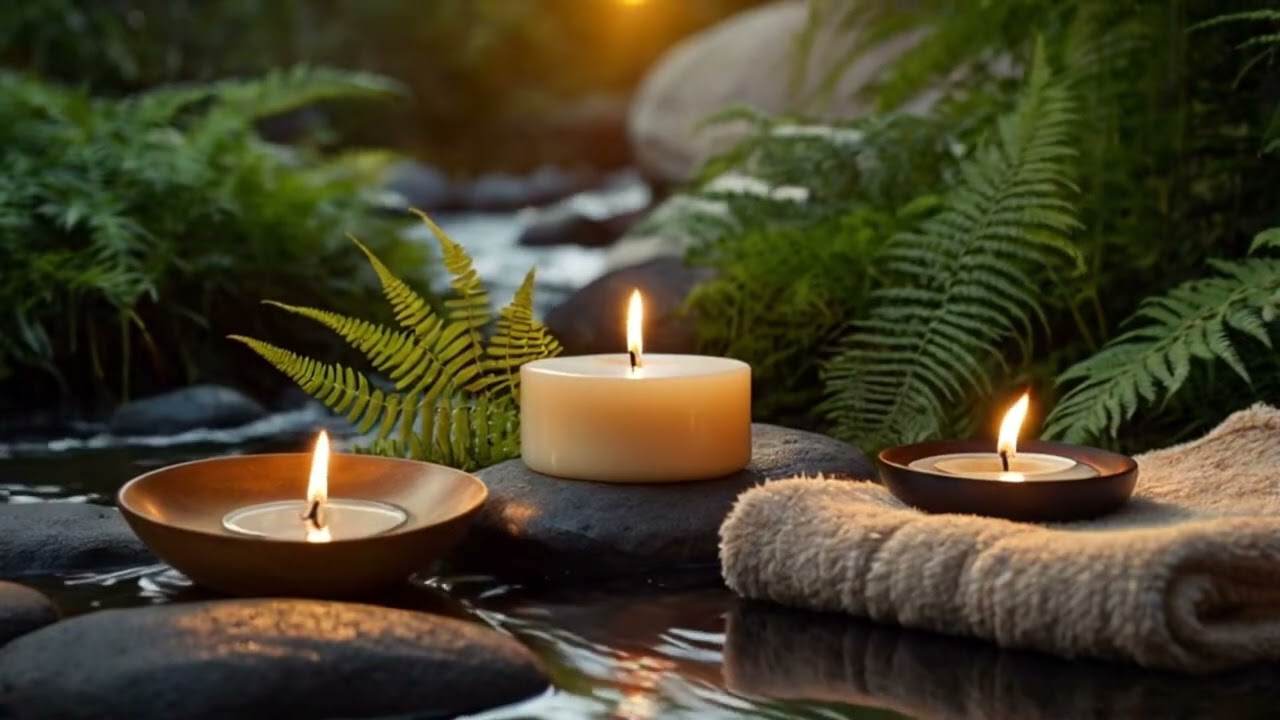 Relaxing Spa Music 🌺 Stress Relief Music, Insomnia Cure, Heal Stressed Mind,Sleep Water Magic